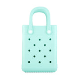 Maxbell 3xBeach Tote Bag Summer Waterproof Open Tote Bag for Women Lightweight Handbag Light Green