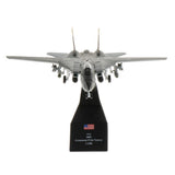 2x 1/72 Dassault Rafale Plane Fighter & 1/100 F-14 Tomcat Diecast Aircraft