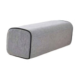 Couch Arm Rest Pillow Compact Ergonomic Armrest Cushion for Armchair Reading grey