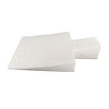 Maxbell Upholstered Wedge Large Fitness Equipment for Home Gym Body Stamina Training white