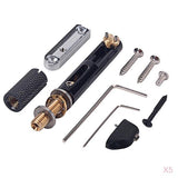 5x 5 Strings Electric Guitar Bridge w/ Screws Wrench Bridge Base Accessories