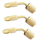 Maxbell 3Pieces Split Ductless Port Adapter - 5/16'' SAE Female to 1/4'' SAE Male - Aladdin Shoppers