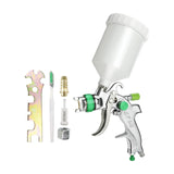 Maxbell Maxbell Air Paint Sprayer Models Cars Ceiling Wall Treatment Pneumatic Paint Sprayer Argent Handle