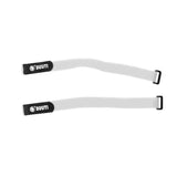 Maxbell Maxbell 2x Bicycle Handlebar Head Light Strap Bike Phone Pump Fixing Band 35cm White