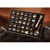 Maxbell Educational Science Set NATURAL SPECIMENS COLLECTION KIT (30pcs) with Magnifier & Brush - Aladdin Shoppers