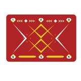 Maxbell Football Footstep Training Mat Indoor for Athletes Adults Soccer Enthusiasts Type A