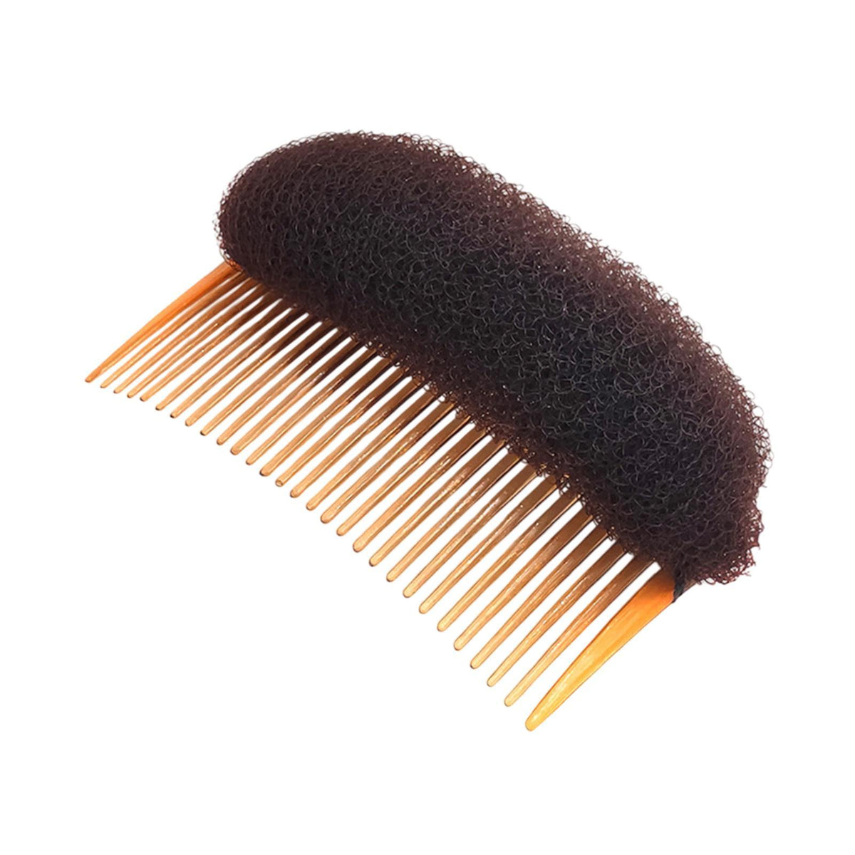 Maxbell Hair Volume Bump Inserts Portable Hair Volumizing Clip for Volumizing Barber L Brown