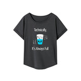 Maxbell Maxbell T Shirt for Women Summer Fashion Soft Crew Neck Tee for Vacation S