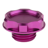 Maxbell 5xRacing Valve Aluminium Oil Fuel Cap Filler Tank Cover Plug for Honda Purple