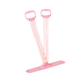 Maxbell Resistance Band with Handles Adjustable Exercise Band for Pilates Yoga Women with Foot Pedal