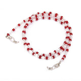 Maxbell 2pcs Beads Eyewear Glasses Spectacles Holder Chain String Strap Cord Lanyard DIY