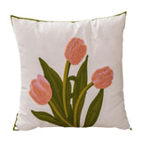 Maxbell Pillow Cover Soft Washable Versatile Pillowcase for Home Living Room Bedroom Pink