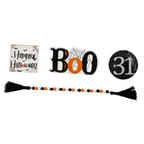 Maxbell Halloween Tiered Tray Decor Spooky Bead Garland