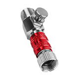 Airbrush Quick Connect Fittings Male and Female Connection Metal Accessories Pressure Red