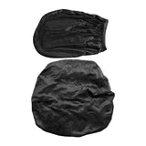 Maxbell Office Chair Seat Cover 2 Piece Protective Oilproof Computer Chair Slipcover black