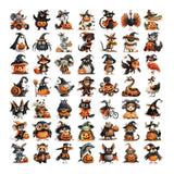 Maxbell Halloween Stickers Decor Label Pumpkin Stickers for Club Festivals Scrapbook