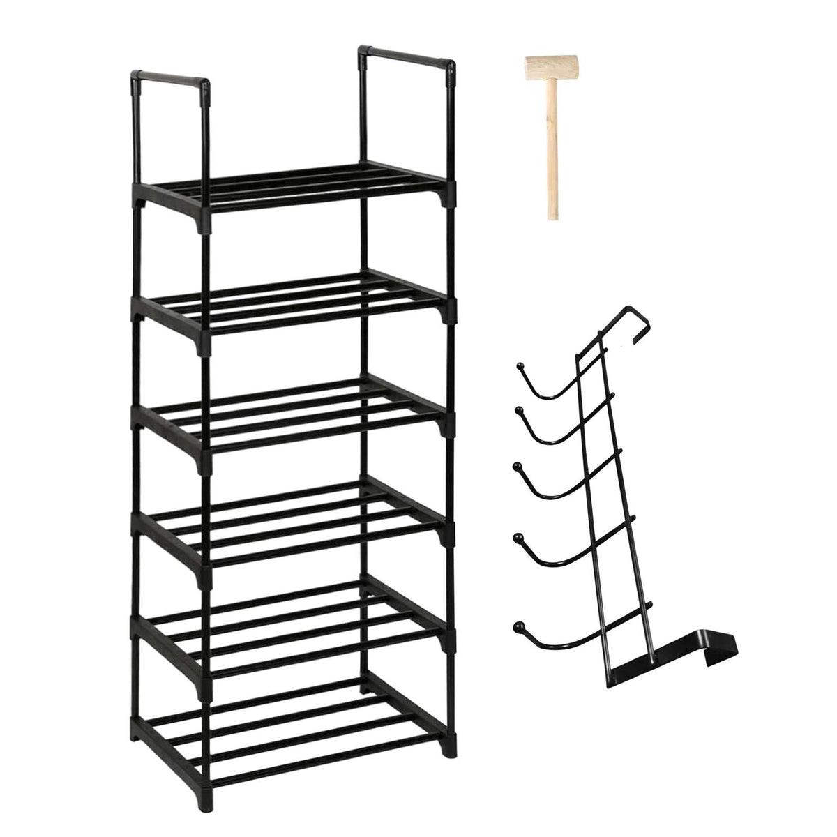 Maxbell Shoe Rack for Entryway Heavy Duty Shoe Organizer for Bedroom Garage Bathroom