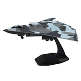 Maxbell 1/144 J36 Fighter Model Attack Fighter Plane Model for Bar Office Livingroom