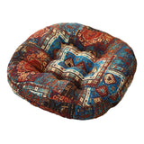 Maxbell Boho Chair Cushion Tatami Living Room Cafe Chair Pad Versatile Soft Non Slip blue 45x45x8cm
