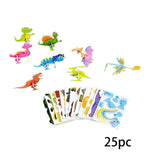 3D Cartoon Jigsaw Puzzles Learn Activities Fine Motor Skills Montessori Toys dinosaur