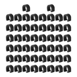 Maxbell 50x Bike C Clip Clamps Repairing Tools Replacement Gear Shift Line Fasteners