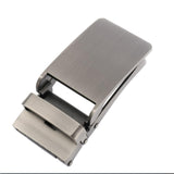 Maxbell 5xRectangle Automatic Buckle for 30-31mm Belt Men Pants Belt Buckles Belt Head Matte Silver