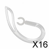 Maxbell 16xSillicon Earhook Ear Hook Loop Earloop Clip For Bluetooth Headset 6.0mm