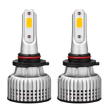 Maxbell Maxbell 2pcs Car COB Chip LED Front Lamp Headlamp Bulbs 36W 9-32V 3000K Yellow 9005