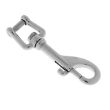 Maxbell Maxbell 99mm/ 3.9" Heavy Duty Marine Grade 316 Stainless Steel Swivel Shackle Bolt Snap Hook - Diving Scuba Clip Multipurpose