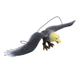 Maxbell Simulated Eagle Model Play Toy Animal Bird Toy for Girls Kids Education Gift S yellow color head