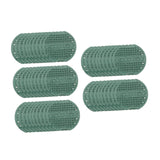 Maxbell Garden Staple Buffer Washers Tents Sod Lawn Landscape Staple Stakes Gaskets Green 50Pcs