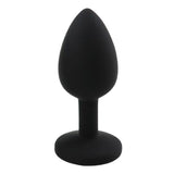 Maxbell Silicone Anal Butt Backcourt Plug Sex Stopper Adult Sex Toys for Men/Women Black S