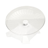 Maxbell Silent Hamster Wheel Sports Hedgehogs Pet Supplies Cage Accessory Roller Toy White