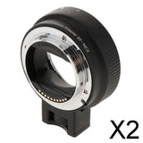2xAuto Focus Adapter for Canon  EF Lens to Sony E mount Camera NEX 7 A7 A7R