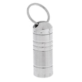 Maxbell Maxbell Titanium Waterproof Anti Rust Mini Toothpick/Earpick/Capsule Holder, Portable Outdoor Keychain Box