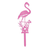 Maxbell Flamingo Pink Decor Garden Stake Outdoor Animal Decor Spring Silhouette Yard Right