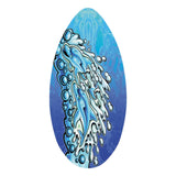 Maxbell Skimboard Standing 30inch Beach Paddle Board for All Skimming Kids Teenagers Wave