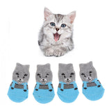 Maxbell 8x Pet Dog Socks Dog Floor Grip Socks Shoes Boots Non Slip Protector Socks S