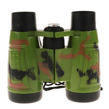 Maxbell 6x30 Kids Binoculars Detective Toy w Strap & Compass Kid Sightseeing Birdwatching Wildlife Outdoors Scenery Indoors Pretend Play Props Gifts - Aladdin Shoppers