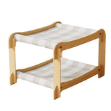 Maxbell 2 Tiered Cat Hammock Bed Trendy 55 Cmx32 Cmx40 cm Home Decor for 1 or 2 Cats