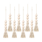 Maxbell 8x Tassel Ornaments Chic Bohemian Tassel Pendants for Backdrop Party Wedding