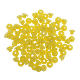 Maxbell Maxbell 100pcs Yellow Rubber Grommets Nipples Set For Tattoo Machine Needles Supply