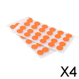 Maxbell 4x24x Pinch On Strike Indicator Stick on Float for Outdoor Fly Fishing Orange