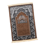 Maxbell Prayer Rug Rectangle Unique Portable Islamic Gift for Meditation Travel Kids Coffee