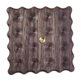 Maxbell Cello Antiskid Mat Wood Practical for Practicing Household Stage Performance Dark Brown