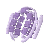 Maxbell Massage Roller 360° Portable Anti Slip Muscles Roller for Calf Thigh Exercise Violet