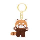 Maxbell Red Panda Keychain Gift Cartoon Creative Cute Hanging for Party Thanksgiving 4.8cmx5cm
