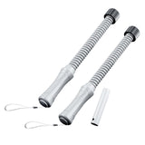 Maxbell 2 Pieces Battle Ropes Quiet Cardio Training Rope for Men Women Battling Home Grey