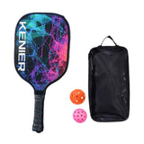 Maxbell Pickleball Racquet Lightweight Practice Supplies Indoor and Outdoor Beginner Pink Green