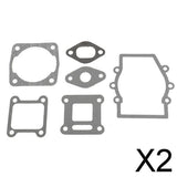 Maxbell 2x6 Pieces Motor Gasket for 47cc 49cc 2 Stroke Mini Dirt Bikes Coolster QG-50